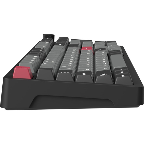 Клавиатура беспроводная GamePro Asgard Drakkar Keychron Super Red Switch Black (MK305BK)