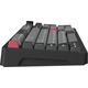 Клавиатура беспроводная GamePro Asgard Drakkar Keychron Super Red Switch Black (MK305BK)