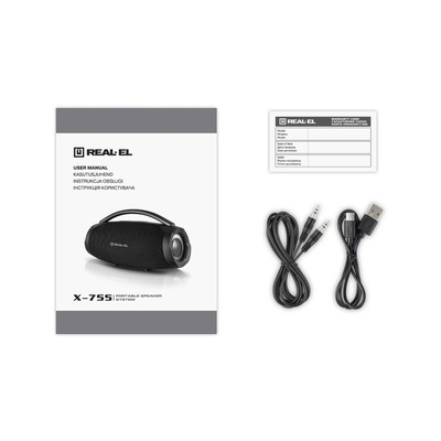 Акустическая система REAL-EL X-755 Black