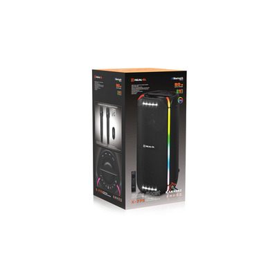 Портативна колонка REAL-EL X-775 Black