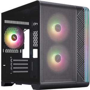 Корпус 1stPlayer VT5-BK-3F7 Black