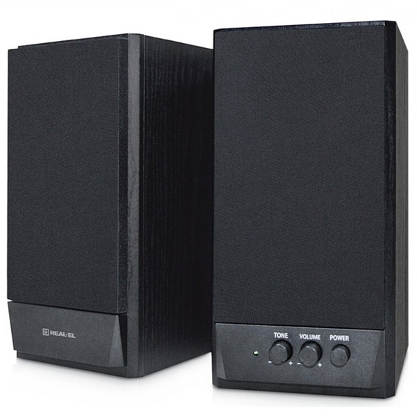 Компьютерные колонки REAL-EL S-219 Black