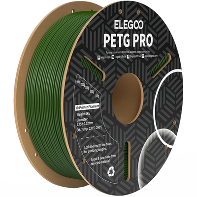 Філамент ELEGOO PETG Pro Filament 1.75mm/1kg Verde Oliva (50.203.0449)