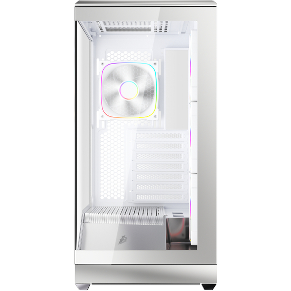 Корпус 1stPlayer GM7-SV-3FN7R-W-1FN7-W Silver