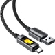 Кабель USB 2.0 AM-Type-C M, 1.2м 60W C21-04 Black Acefast