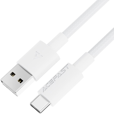 Кабель USB 2.0 AM-Type-C M, 1.2м 3A C18-04 White Acefast