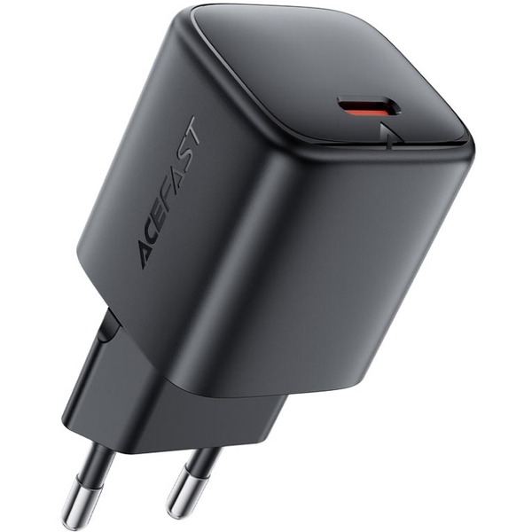 Зарядний пристрій 1xUSB-C 45W Gan A119 Fast Charger black Acefast