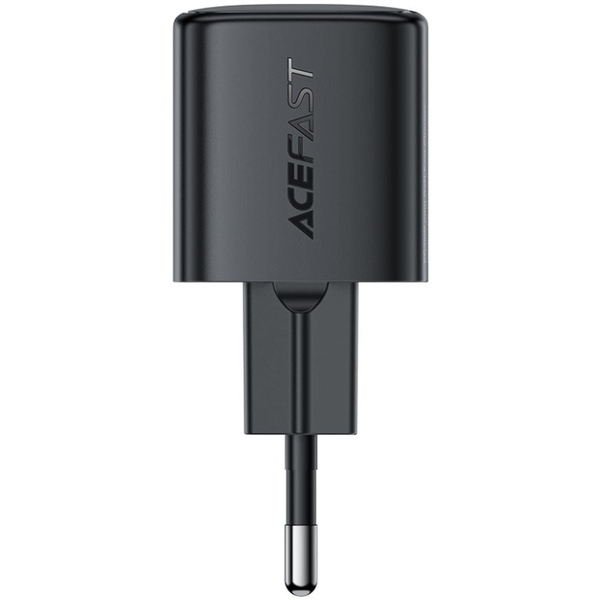 Зарядний пристрій 1xUSB-C 30W Gan A118 Fast Charger black Acefast