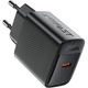 Зарядний пристрій 1xUSB-C 25W Gan A104 Fast Charger black Acefast