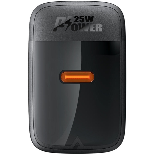 Зарядний пристрій 1xUSB-C 25W Gan A104 Fast Charger black Acefast