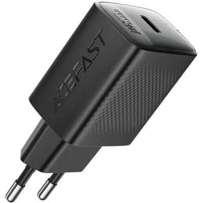 Зарядний пристрій 1xUSB-C 25W Gan A104 Fast Charger black Acefast