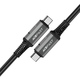 Кабель USB 2.0 Type-C M-M, 1 м 240W audio/video transmission C1-09 Black-grey Acefast