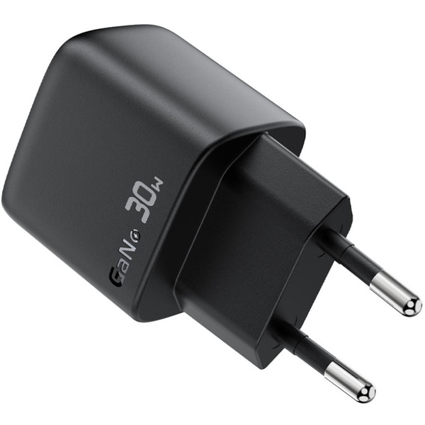 Зарядний пристрій 1xUSB-C 30W Gan A115 Fast Charger + USB-C cable black Acefast