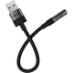 Перехідник USB-A --> 3.5 mm 15cm audio converter J13 Acefast black