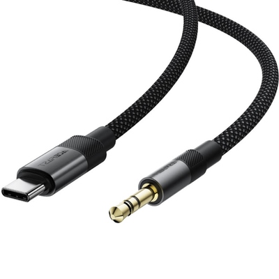 Перехідник USB-C --> 3.5 mm (F) 15cm audio converter J11 Acefast black