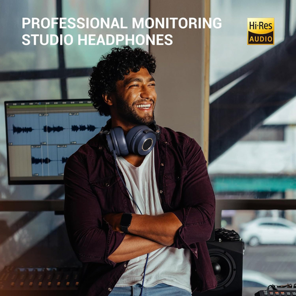 Навушники OneOdio Monitor 60, 3,5мм/6,35мм Misty Blue