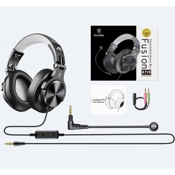 Навушники OneOdio A71D, 3,5мм, Black