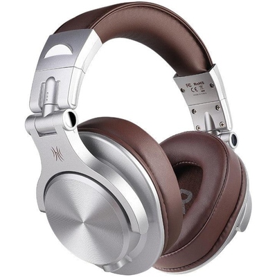 Гарнітура OneOdio Fusion A70, Bluetooth+3,5мм/6,35мм, Silver Brown
