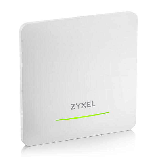 Точка доступа ZYXEL NWA50BE (NWA50BE-EU0102F) (Wi-Fi 7 (BE5100), MU-MIMO 2x2+2x2, 1xLAN 2.5GE, без поддержки 802.1x и Captive portal, БП в комплекте)