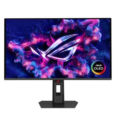 Монітор Asus 26.5" ROG Strix XG27AQDNG 2xHDMI, DP, 2xUSB, QD-OLED, 2560x1440, 360Hz, 0.03ms, DCI-P3 99%, AdaptiveSync, Pivot, HDR400