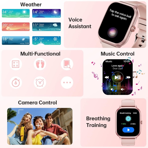 Годинник Oukitel V7 Pink