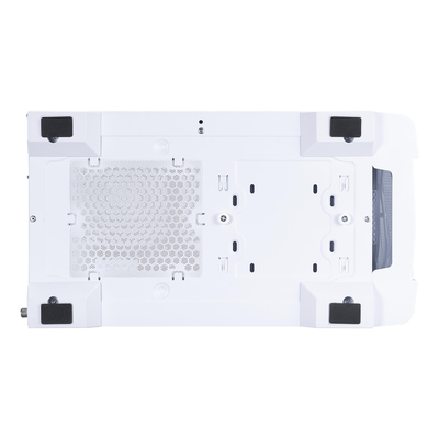 Корпус 1stPlayer D4-M-WH-2F1P-W-1F1-W White