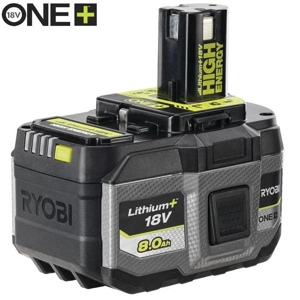 Аккумулятор Ryobi ONE+ RB1880T High Energy Lithium+ 18В 8А·час 1.3кг