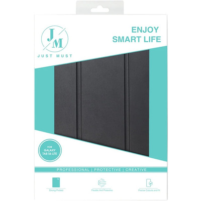 Чехол-книжка Just Must Skin Shock для Samsung Galaxy Tab S6 Lite 10.4 SM-P610/SM-P613/SM-P615/SM-P619 Black (6977248561133)