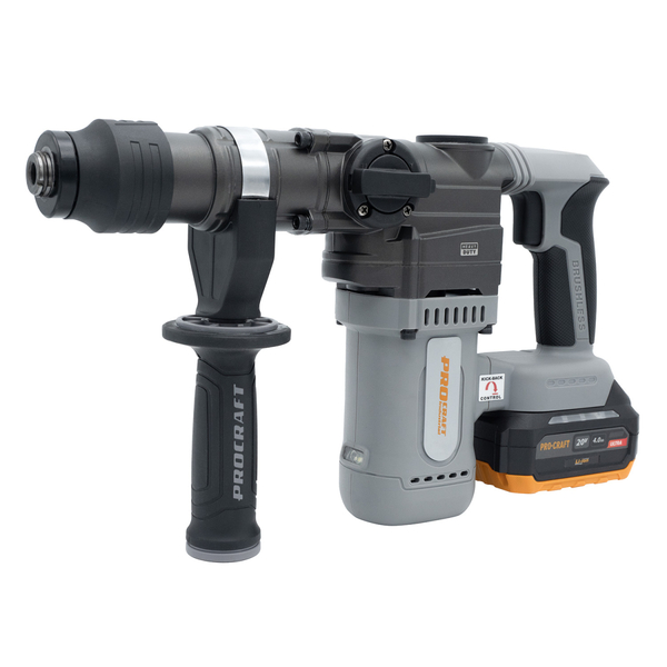 Акумуляторний перфоратор Procraft industrial HD20A (c 1 акб та зп)