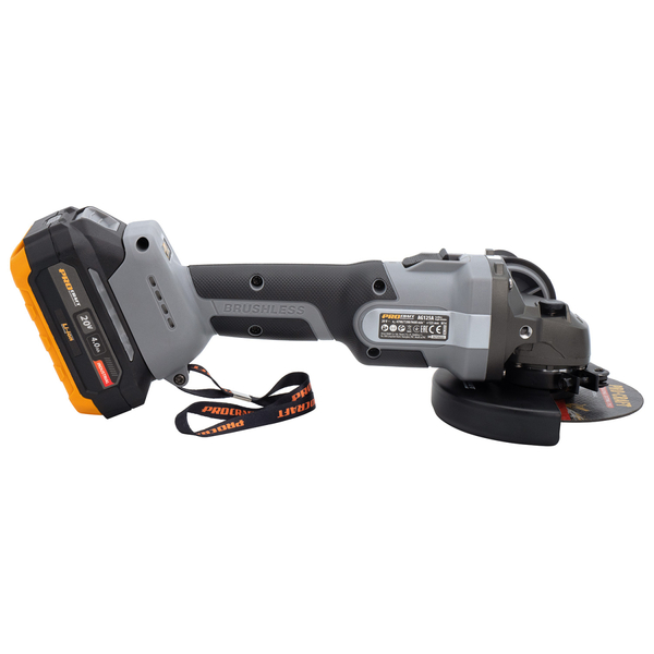 Акумуляторна болгарка Procraft industrial AG125A Сумка (1 акб та зп)