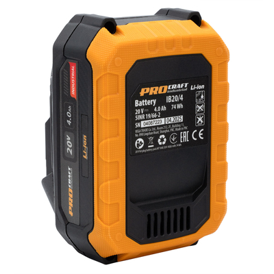 Акумуляторна болгарка Procraft industrial AG125A Сумка (1 акб та зп)