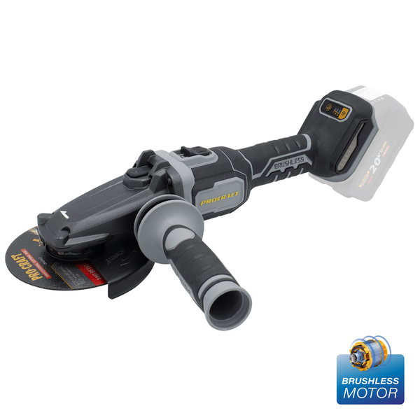 Угловая шлифовальная машина Procraft industrial AG125С (без аккумулятора и зарядного устройства)