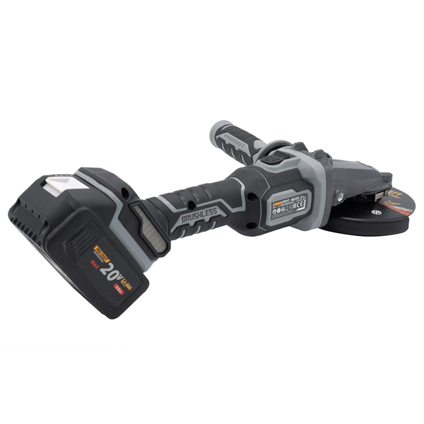 Акумуляторна болгарка Procraft industrial AG125С (без акб та зп)