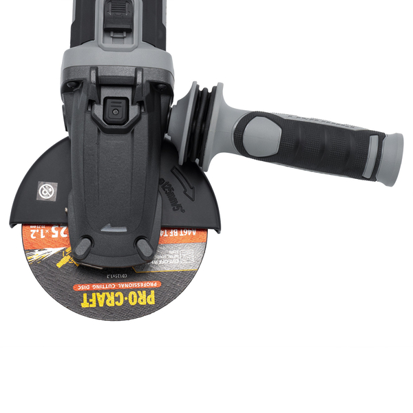 Акумуляторна болгарка Procraft industrial AG125С (без акб та зп)