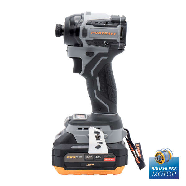 Акумуляторний Гайкокрут Procraft Industrial ID20A (з 1 акб та зп)