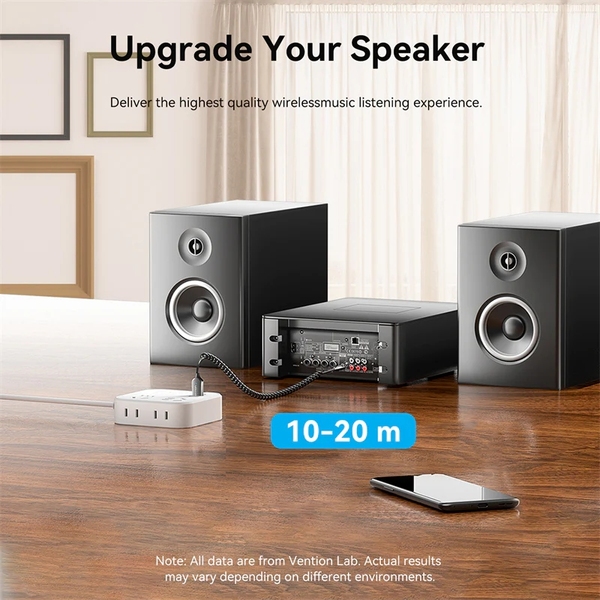 Автомобильный аудиоприемник AUX TRS 3.5 мм USB Bluetooth 5.4 Coiled Cable 1.5M Gray Zinc Alloy