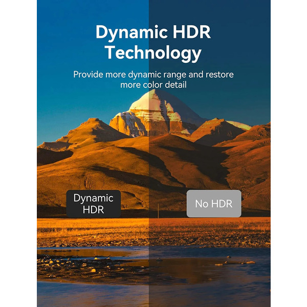 Кабель HDMI M - M, 1.5 м, V2.1, 8K 60Гц обплетення, Blue Aluminum Alloy Type Vention