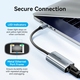 Перехідник USB Type-C--> Ethernet RJ45 1000Mb чорний Aluminum Alloy Type Vention