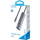 Хаб USB 3.0 Type-C -> 4xUSB 3.0/1xUSB-C, 5Gbps, Black Vention