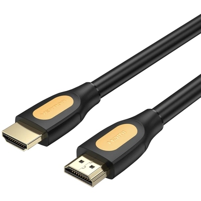 Кабель HDMI M - M, 5.0 м, V2.0, 4K 60Гц, PVC type, чорний, Vention