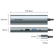 Док-станція USB3.0 Type-C --> HDMI /USB 3.0/USB 2.0/Type-C 2.0/ PD 100W Hub 5-in-1 Vention