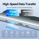 Док-станція USB3.0 Type-C --> HDMI /USB 3.0/USB 2.0/Type-C 2.0/ PD 100W Hub 5-in-1 Vention