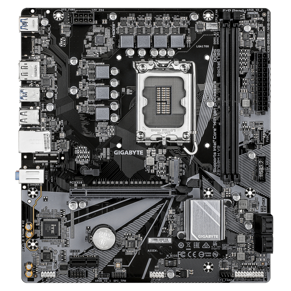 Материнская плата Gigabyte B760M H V2 Socket 1700