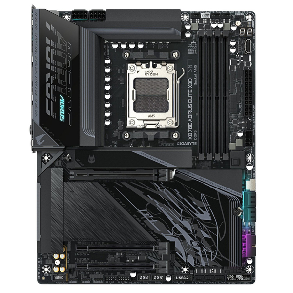 Материнская плата Gigabyte X870E Aorus Elite X3D Socket AM5