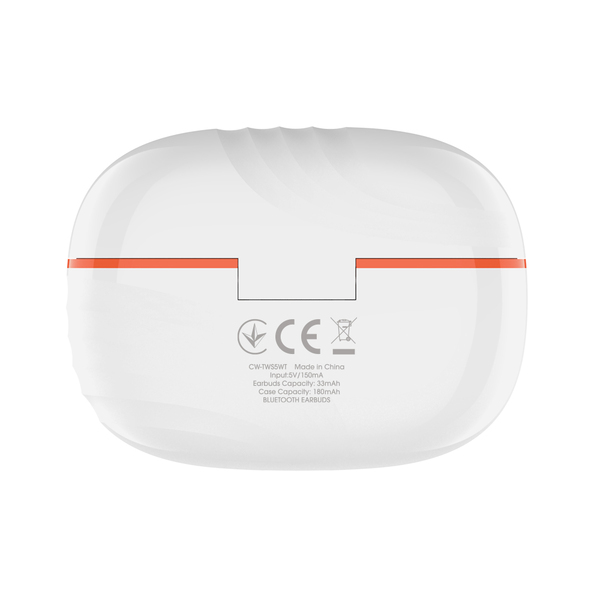 Навушники СolorWay Slim TWS-5 Earbuds White (CW-TWS5WT)