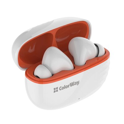 Bluetooth-гарнитура СolorWay Slim TWS-5 Earbuds White (CW-TWS5WT)