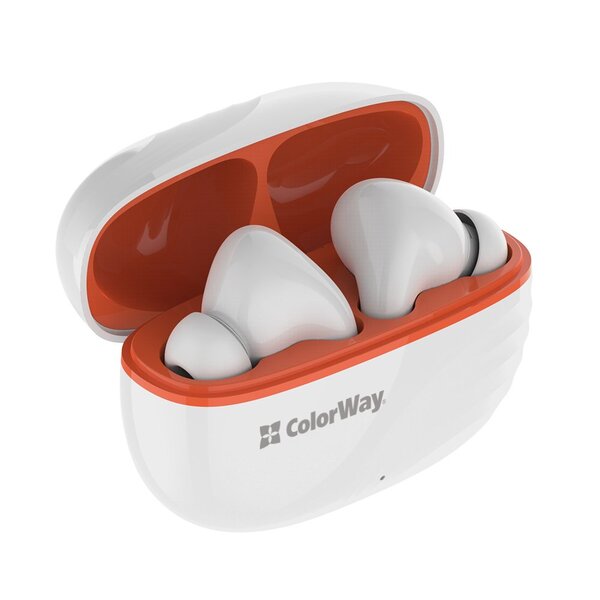 Навушники СolorWay Slim TWS-5 Earbuds White (CW-TWS5WT)