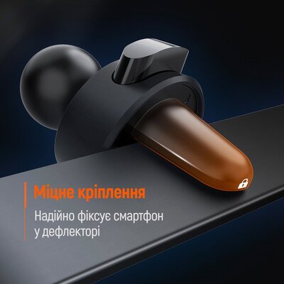 Держатель автомобильный СolorWay Gravity Mechanical Car Mount (CW-CHG18-BK)