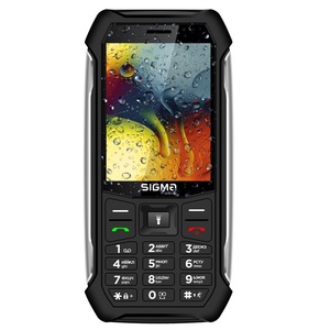 Мобильный телефон Sigma mobile X-style 323 Rain Black (4827798885710); 3.2" (320х240) TN / клавиатурный моноблок / MediaTek 6261D / microSD до 32 ГБ / без камеры / 2G (GSM) / Bluetooth / 143х70х15 мм, 173 г / 3000 мАч / черный