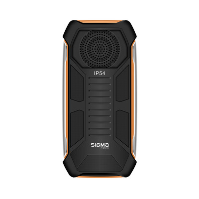 Мобильный телефон Sigma mobile X-style 323 Rain Black/Orange (4827798885727); 3.2" (320х240) TN / клавиатурный моноблок / MediaTek 6261D / microSD до 32 ГБ / без камеры / 2G (GSM) / Bluetooth / 143х70х15 мм, 173 г / 3000 мАч / черно-оранжевый